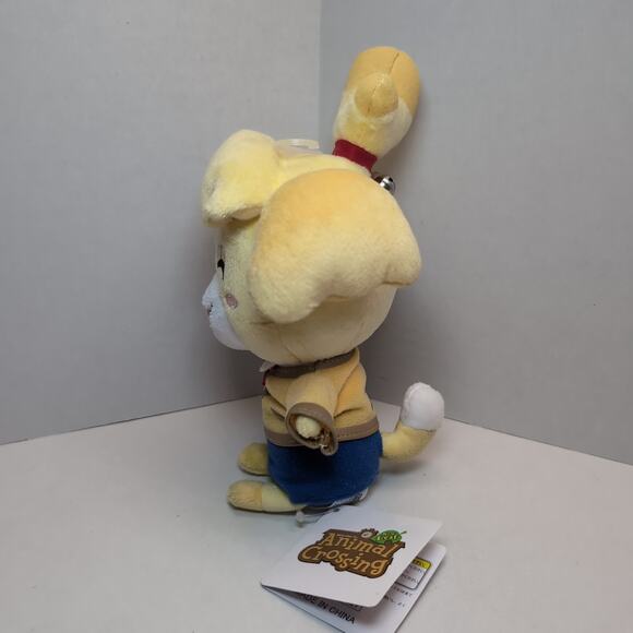 Animal Crossing Little Buddy Smiling Isabelle Plush w/ Tag Nintendo 2015 8" - Picture 5 of 10
